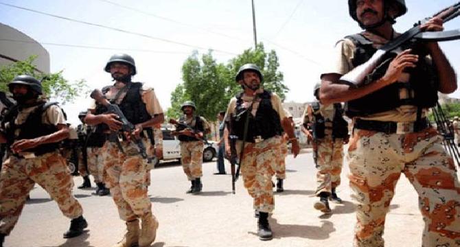 Rangers apprehend three terror suspects in Karachi
