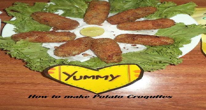 How to make Potato Croquettes in Air Fryer