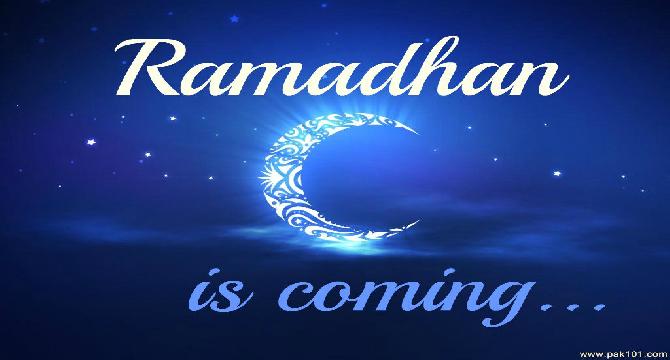 Ramadhan Is Coming