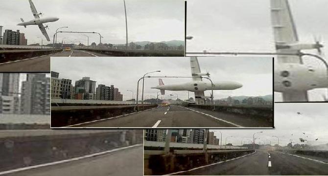 At least 19 killed in plane crash in Taiwan river