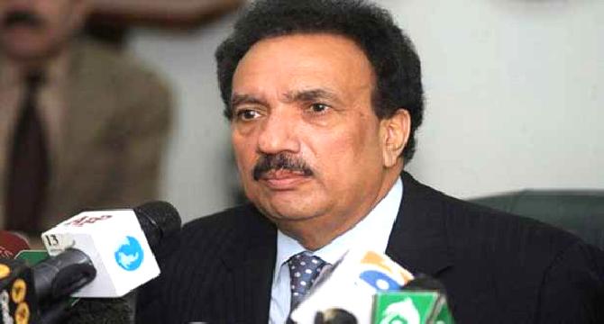 PPP, MQM candidates will be elected unopposed: Rehman Malik