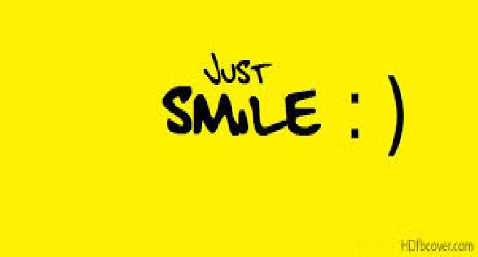 Just smile