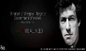Imran Khan (change we all need)