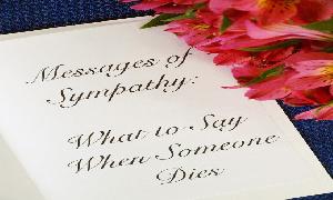 Messages of Sympathy: What to Say When Someone Dies