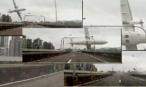 At least 19 killed in plane crash in Taiwan river
