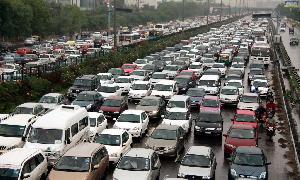 Traffic problems in Pakistan