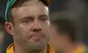 AB De Villiers Actually Cried